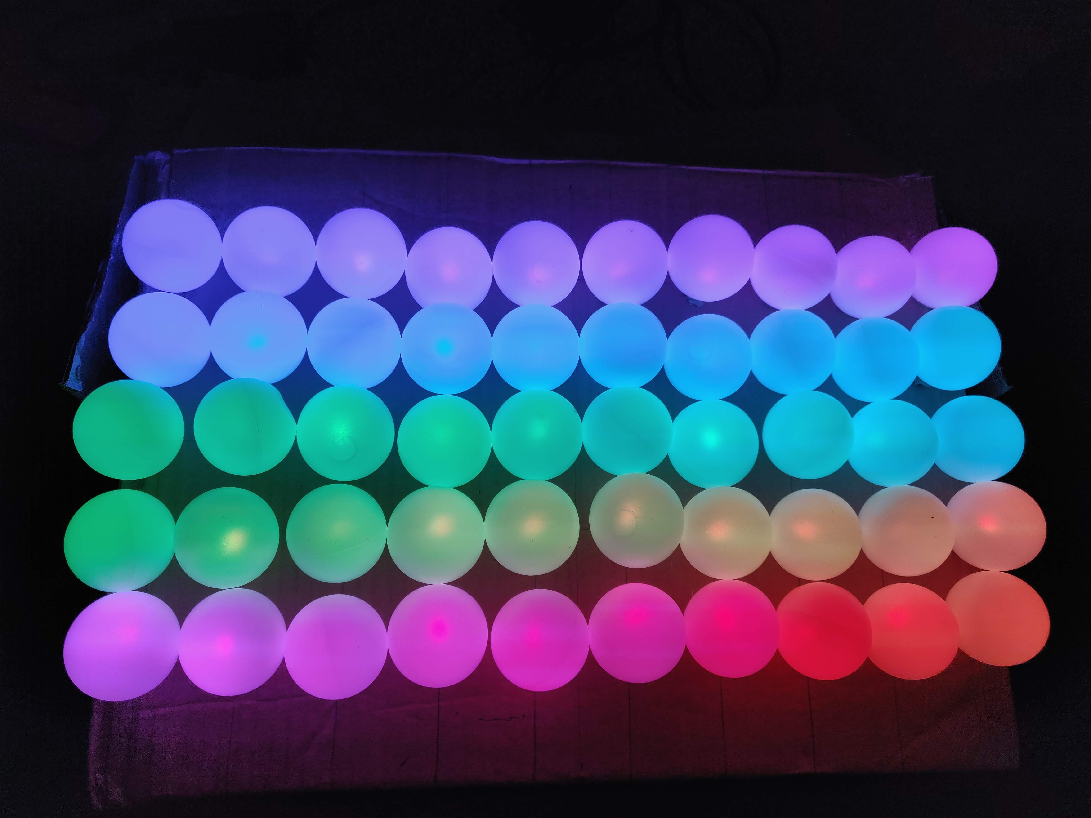 LED Ping Pong clock - post 2