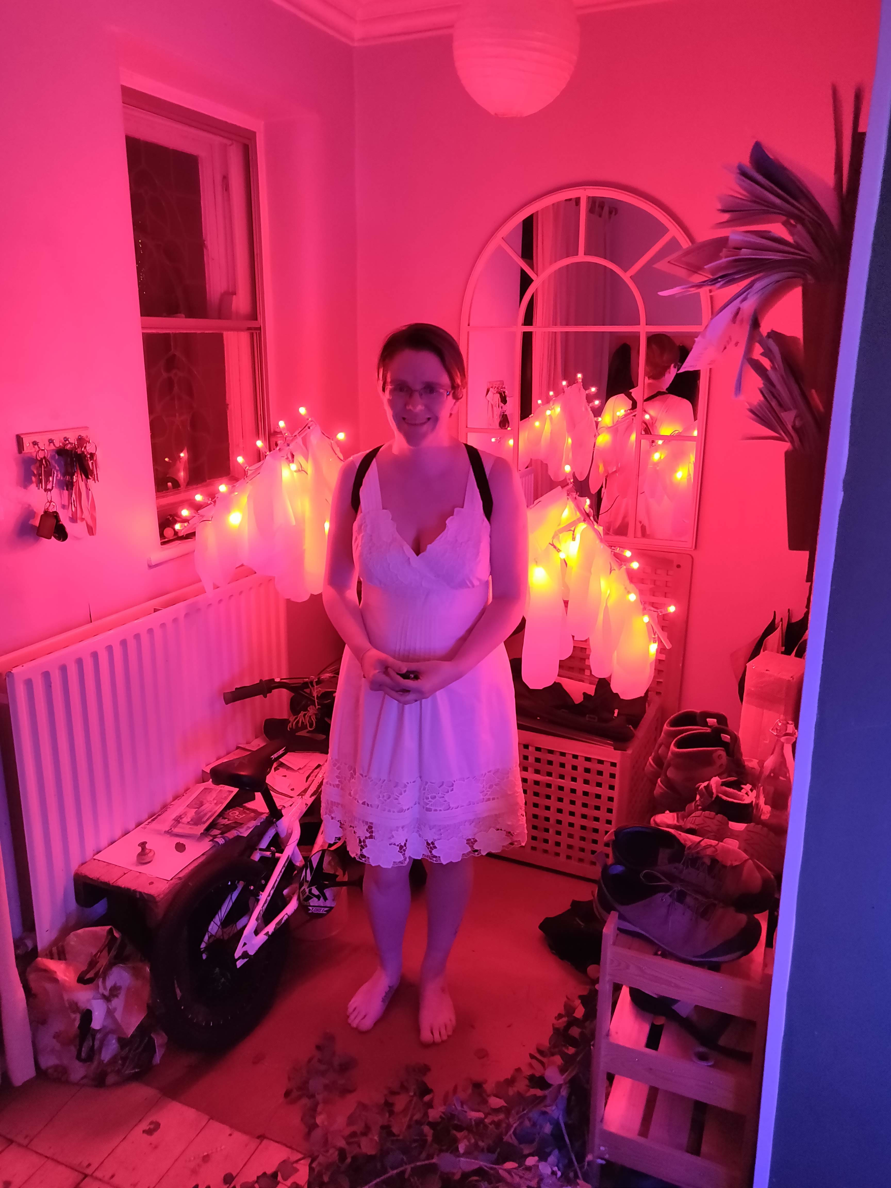 Light up and moving micro:bit angel wings
