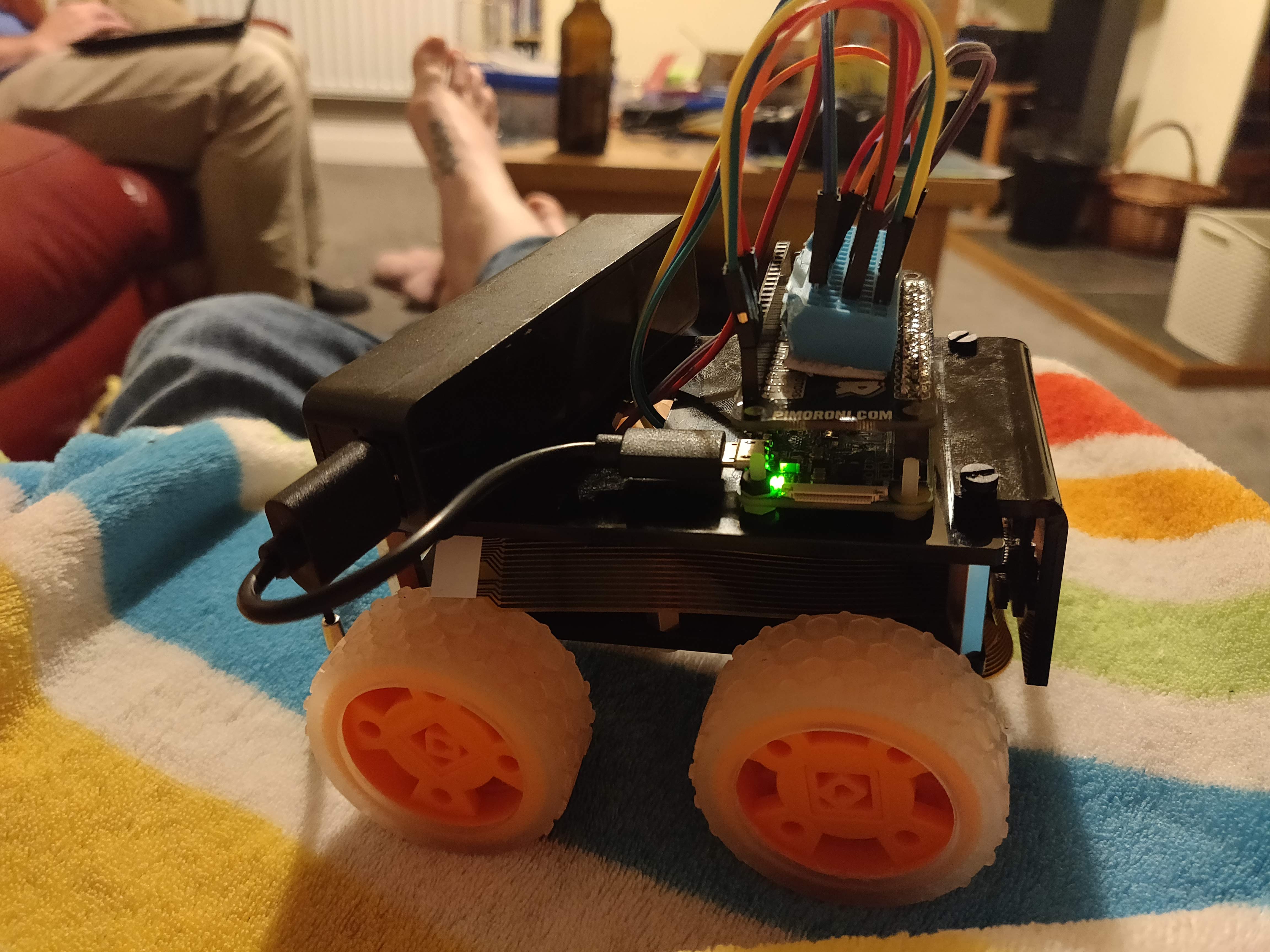 PiWars Practice Bot and Chassis Mark I