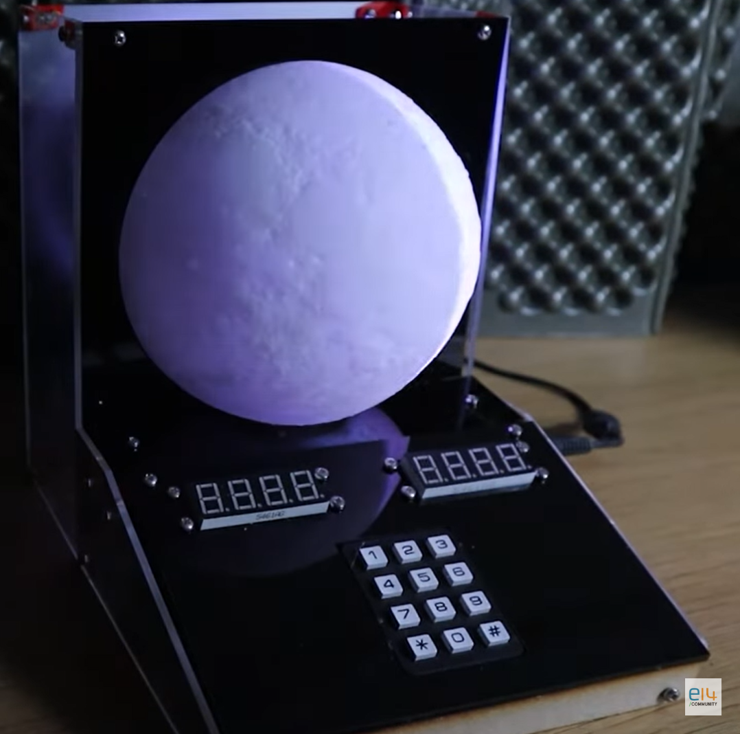 element14 presents: Moon Phase Display with Raspberry Pi Pico