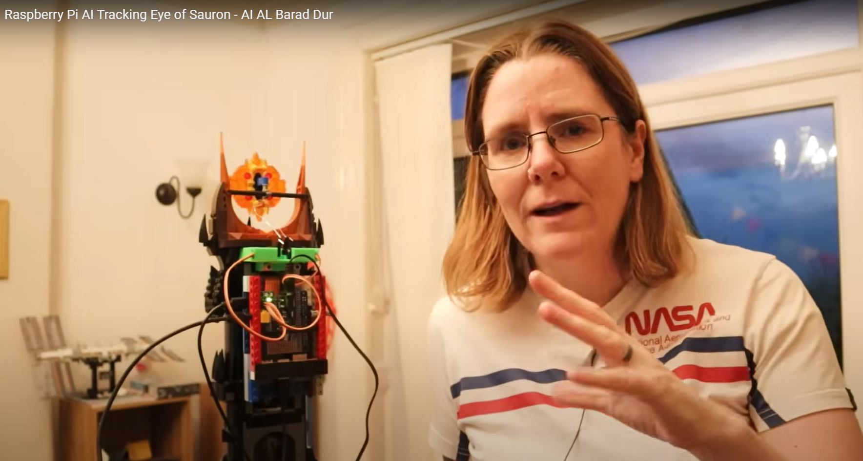 element14 presents: Raspberry Pi AI Tracking Eye of Sauron - AI AL Barad Dur